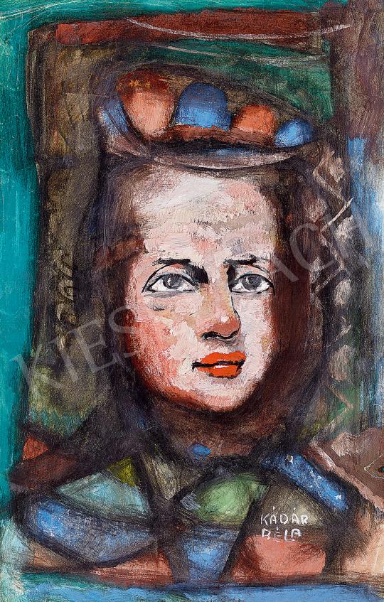  Kádár, Béla - Woman with a Kerchief | 53rd Autumn Auction auction / 26 Lot