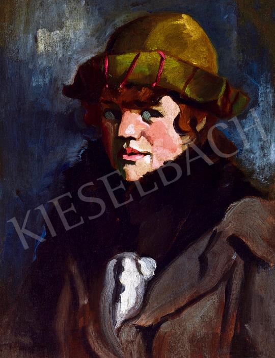  Farkas, István - Girl in a Hat, early 1920s | 53rd Autumn Auction auction / 30 Lot