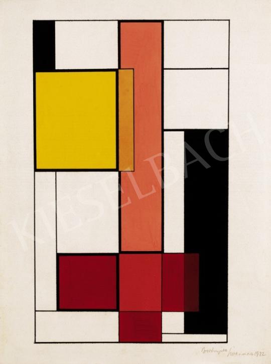  Bortnyik, Sándor - Composition (Without Title), 1922 | 24th Auction auction / 71 Lot