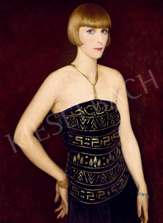 Góth, Imre - Art Deco Beauty, 1928 | 53rd Autumn Auction auction / 69 Lot