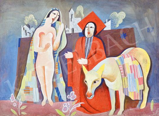  Kádár, Béla - Lovers, c. 1926 | 53rd Autumn Auction auction / 76 Lot