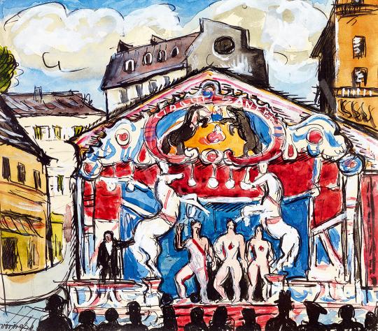  Vörös Géza - Cirkusz | 53. Őszi Aukció aukció / 86 tétel