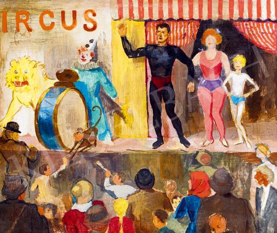  Pólya, Tibor - Travelling Circus | 53rd Autumn Auction auction / 123 Lot