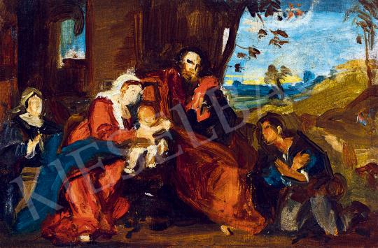 Székely, Bertalan - Adoration of Shepherds, 1906 | 53rd Autumn Auction auction / 124 Lot