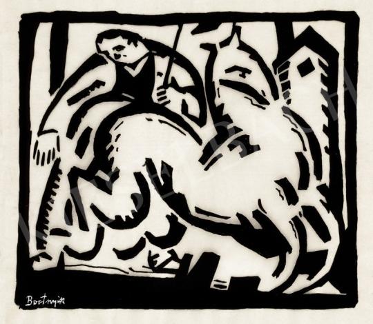  Bortnyik, Sándor - Figure with a Horse, about 1918 | 24th Auction auction / 82 Lot