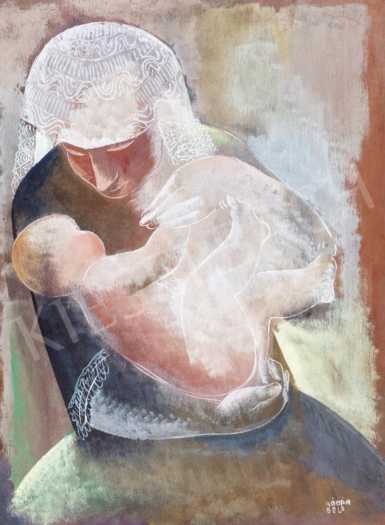  Kádár, Béla - Mother with Child | 53rd Autumn Auction auction / 200 Lot