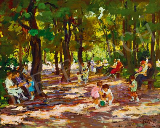 Erdélyi-Gaál, Ferenc (Francois Gall) - Sunday Afternoon in the Park | 53rd Autumn Auction auction / 23 Lot