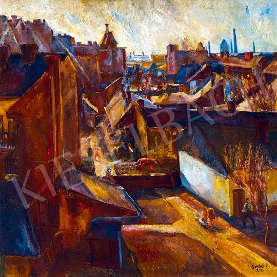  Paizs-Goebel, Jenő - The City, 1928 | 53rd Autumn Auction auction / 107 Lot