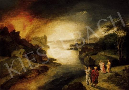 Ismeretlen flamand festő, 17. század - Bibliai jelenet (Lót és leányai) | 24. Aukció aukció / 89 tétel
