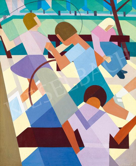  Faragó, Endre - Playground, 1931 | 53rd Autumn Auction auction / 219 Lot