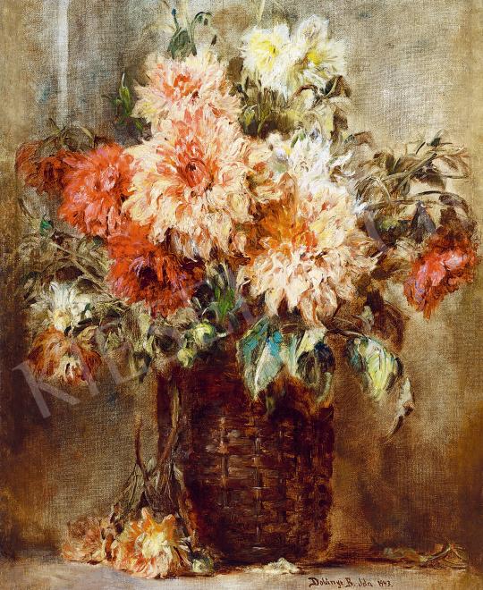  Dolányi Benczúr, Ida - Still Life of Flowers, 1943 | 53rd Autumn Auction auction / 55 Lot