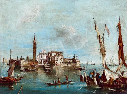 Ismeretlen olasz festő, 18. század - Velencei részlet | 53. Őszi Aukció aukció / 119 tétel