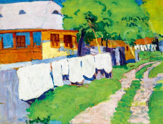  Painter from Nagybánya, c. 1910 - Nagybánya Street c. 1910s | 53rd Autumn Auction auction / 79 Lot