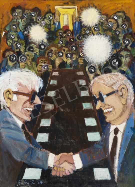  Fábri, Zoltán - Congrat-congrat, 1984 painting