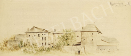 Bachmann, Károly - View of Ungvár, 1898 