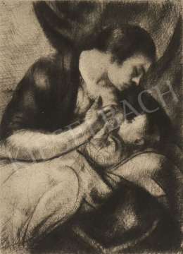 Uitz, Béla - Nursing Mother, 1916 