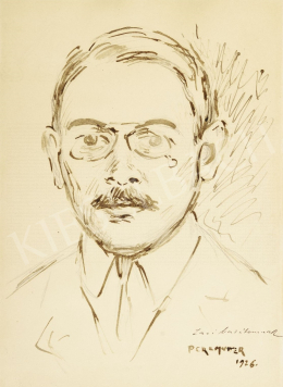  Perlmutter Izsák - Önarckép, 1926 