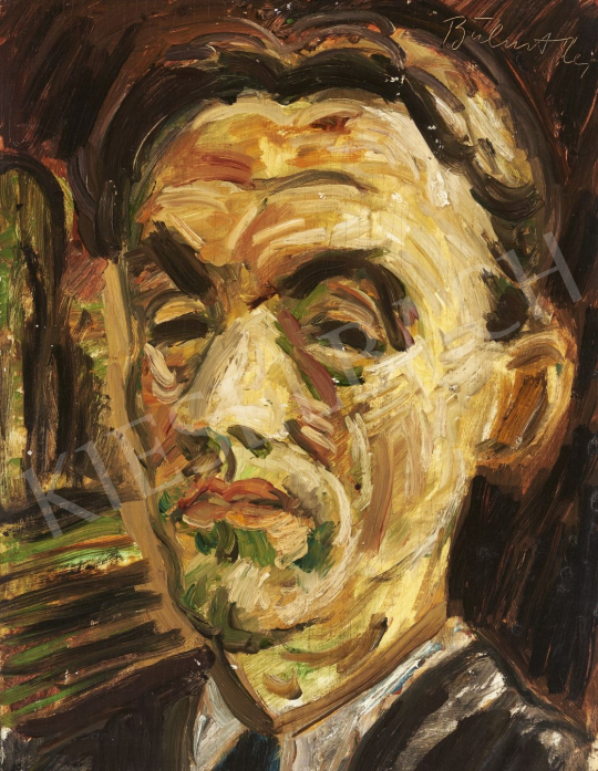  Bálint, Rezső - Self-Portrait painting