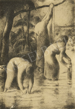  Patkó, Károly - Women Washing in the Brook, 1924 