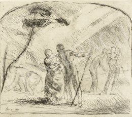  Szőnyi, István - People on the Field, 1921 