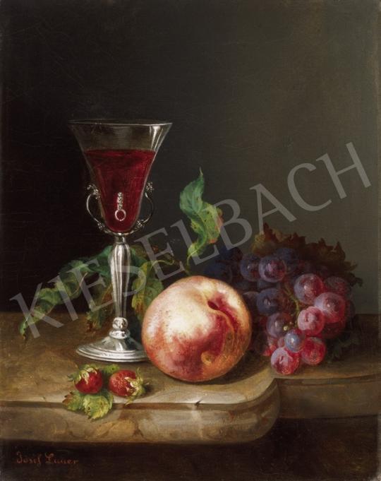 Lauer, Josef - Egy pohár vörösbor (Ősz) | 24. Aukció aukció / 126 tétel