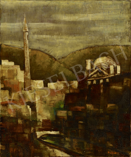  Schwer, Lajos - Mosque painting