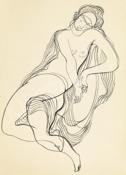  Kádár, Béla - Art deco Nude 