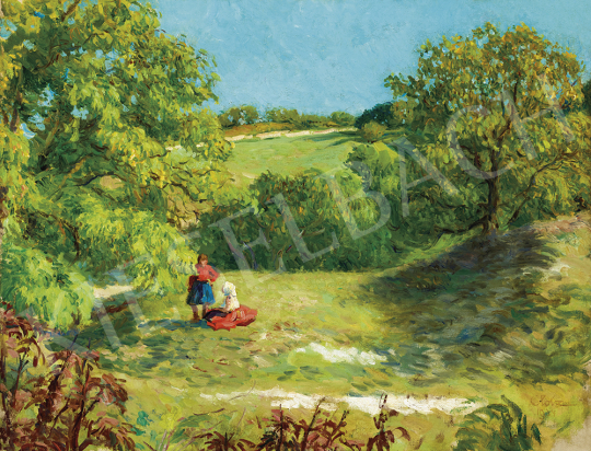  Glatz, Oszkár - Summer on the Hill-Side, 1934 | 54th Winter auction auction / 7 Lot