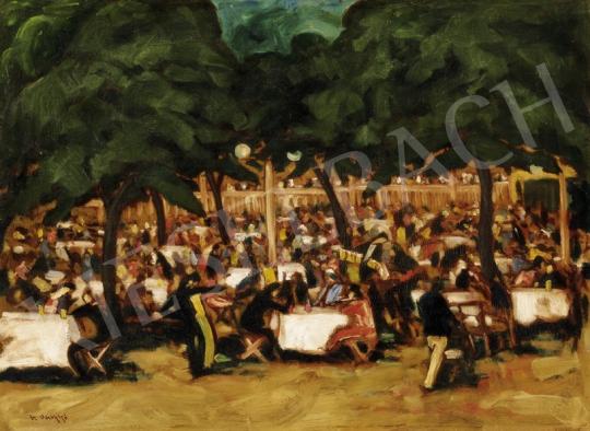 Vaszkó, Ödön - Garden restaurant (Summer in the City Hall) | 24th Auction auction / 143 Lot