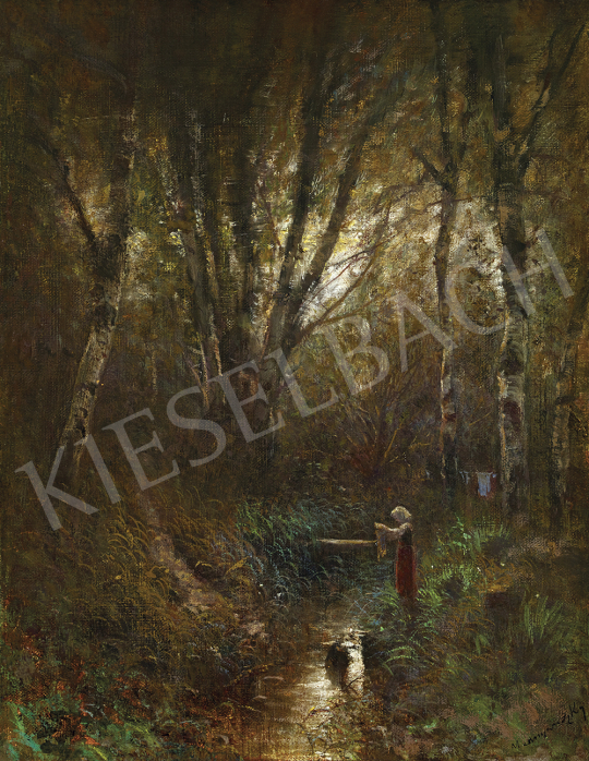  Mednyánszky, László - By the Brook | 54th Winter auction auction / 18 Lot