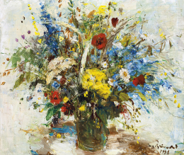  Iványi Grünwald, Béla - Wild Flowers, 1938 