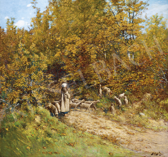 K. Spányi, Béla - Autumn by the Forest | 54th Winter auction auction / 35 Lot