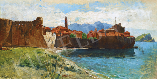  Mendlik, Oszkár (Mendlik, Oscar) - Town in Istria | 54th Winter auction auction / 37 Lot