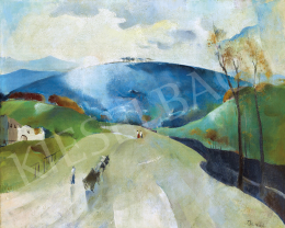 Barzó, Endre - Towards Blue Hill, early 1930s 