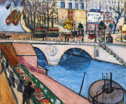 Tihanyi Lajos - Pont St. Michel (Paris), 1908 