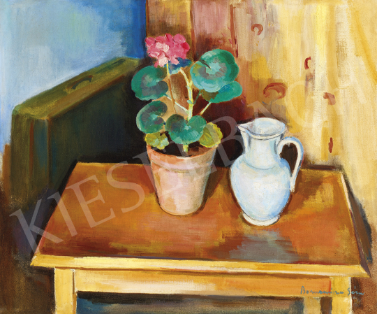  Bornemisza, Géza - Studio Still-Life with Geraniums | 54th Winter auction auction / 48 Lot