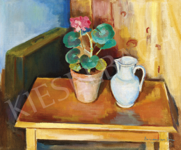  Bornemisza, Géza - Studio Still-Life with Geraniums 