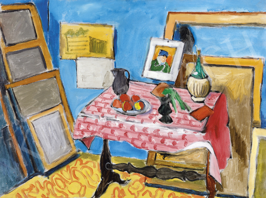  Fenyő György - Párizsi műterem Van Gogh portréval | 54. Téli aukció aukció / 53 tétel