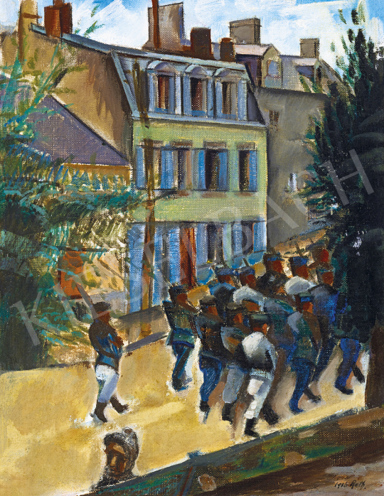  Réth, Alfréd - French Town (Saint Malo), 1916 | 54th Winter auction auction / 63 Lot