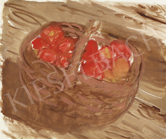 Derkovits, Gyula - Basket with Tomatoes, 1932 | 54th Winter auction auction / 66 Lot