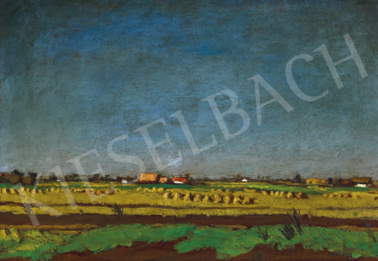 Fényes, Adolf - Landscape on the Great Plane (Szolnok) | 54th Winter auction auction / 86 Lot