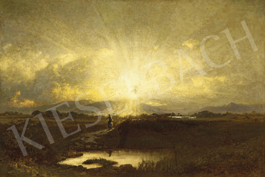 Brodszky, Sándor - Sun-Down (Hungarian Landscape) | 54th Winter auction auction / 99 Lot