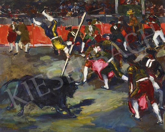 Emőd, Aurél - Bull Fight, 1930s | 54th Winter auction auction / 109 Lot