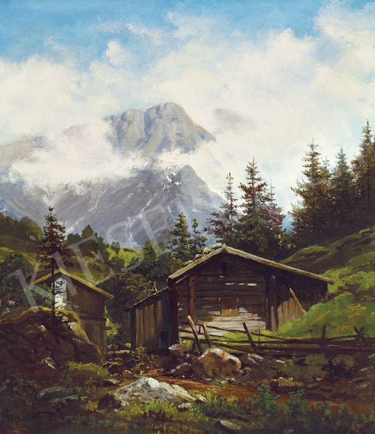 Brodszky, Sándor - Romantic Landscape | 54th Winter auction auction / 128 Lot