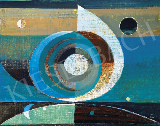 Gyarmathy, Tihamér - Cosmos I. (Sail above the Water), 1957 | 54th Winter auction auction / 136 Lot