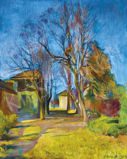 Onódi Béla - Délutáni fények (Szentendre), 1929 