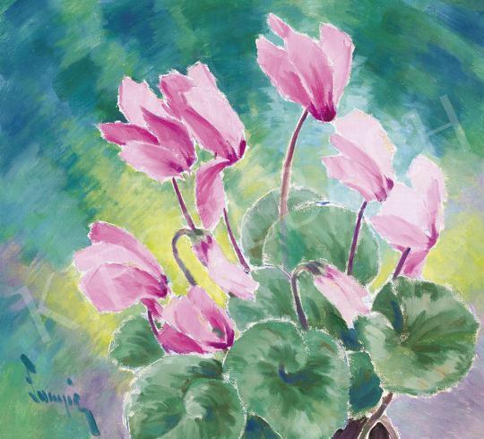 Lampé, Sándor - Cyclamen | 54th Winter auction auction / 199 Lot