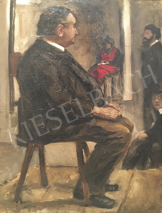 Huszár, Vilmos - In the Studio, 1905 | 54th Winter auction auction / 206 Lot