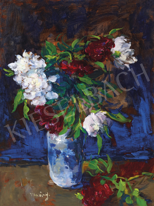 Morinyi, Ödön (Morino) - Still-Life with Roses | 54th Winter auction auction / 32 Lot