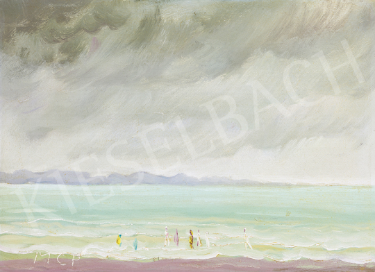  Molnár C., Pál - Lake Balaton in the Summer,  | 54th Winter auction auction / 56 Lot